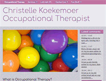 Tablet Screenshot of eastrandoccupationaltherapy.com